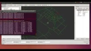Simulation of navigation on the OpenStreetMap in ROS