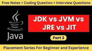 JDK JRE and JVM in Java | What is JIT compiler | Java Tutorial Series