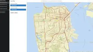 geoWidgets Line Intersect Example