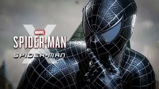 New RAIMI x TASM 2 Spider Man Black Suit in Marvel's Spider Man Remastered PC