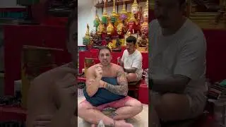 FIZ UMA TATUAGEM DE BAMBU NA TAILÂNDIA 🇹🇭 #bambootattoo #tattoo #short