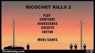 Ricochet Kills 2 (Flash Game) Full Gameplay All Levels 1-50