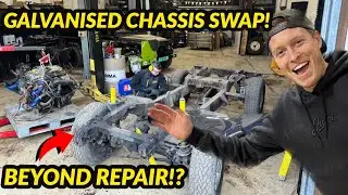 Swapping a Defender Chassis & Bulkhead - Part 1
