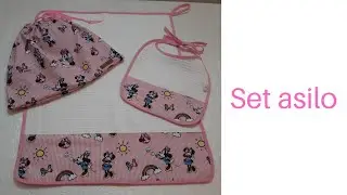 set asilo bavetta- asciugamani- sacca tutorial cucito creativo