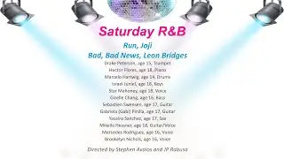 PCM Saturday R&B Ensemble (Velvet Groove) - Scholarship Concert 2024