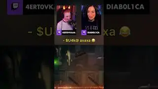 Может ты будешь лучше играть? | КООП с @d1ab0l1ca #чертовка #стримерша #shorts #unraveltwo #девушки