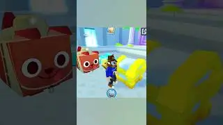LUCKIEST HUGE HATCH in Pet Simulator X ( Roblox )  #petsimx #roblox #shorts #petsimulatorx #short
