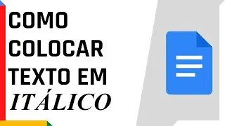 Como colocar texto em itálico no Google Docs | Dica Rápida #5