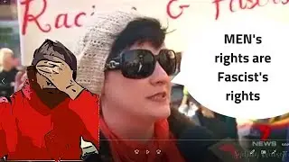 Only fascists march for men's rights...apparently!