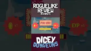 Roguelike Review in a Minute: Dicey Dungeons