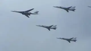 Репетиция воздушной части парада, 04.05.2020