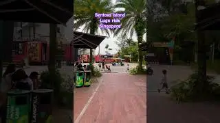 Singapore Sentosa luge ride 