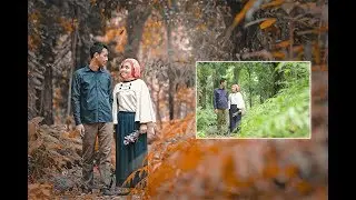 Photoshop CC Tutorial  | Prewedding Photo Effect