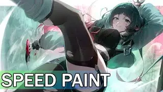 SPEED PAINT -【Jane Doe】Zenless Zone Zero