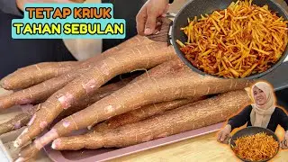 Bukan Kentang, Cara Bikin Singkong Mustofa yang Lebih Kriuk dan Lezat! Tetap Renyah anti Melempem!