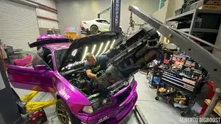 E36 BMW M52 ENGINE IS OUT! 2JZ SWAP TIME!