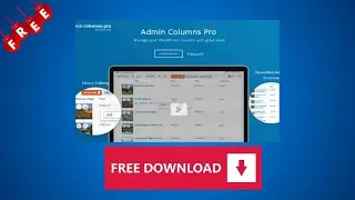 Download Admin Columns Pro + ACF Addon for Free | Latest Version ✅ WordPress Plugin 2025