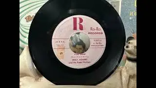 RARE ONE-SIDED BILLY ADAMS record on RA RA Records - 