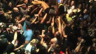FM99 Rock Girl Gina Crowd Surfing