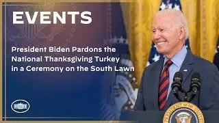 President Biden Pardons the National Thanksgiving Turkey in a Ceremony on the South Lawn