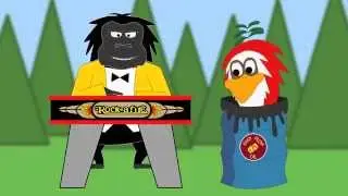 Fatz and Looney Bird Animation