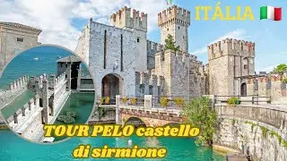 Último passeio na Itália, fiz uma tour completa dentro do castelo.