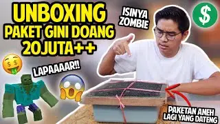 UNBOXING PAKETAN GINI DOANG 20JUTA++!! ISINYA ZOMBIE KELAPARAN! NGEJAR-NGEJAR MAKANAN!