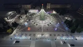 Cathedral Square. The first day of 2020.