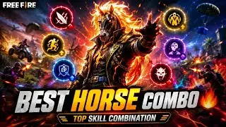⚡ Horse Character + Best Skills = Overpowered! | Free Fire