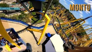 Montu | Busch Gardens Tampa | Front Row POV | 2023