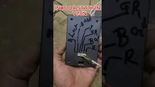 INDOOR STATION V70N VIDEO BELL 🔔#tcl #ledtv #mppt #ledtvrepair #electrical