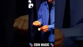Coin Magic Short  🎭 Learn Magic 🎭          ✋Thru & Thru 🤚  Part 1 #cointricks  #viral  #phillymagic