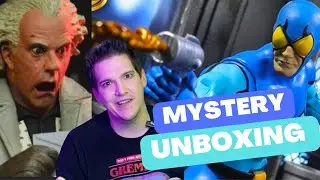 Mystery Unboxing Doc Brown vs. Blue Beetle (McFarlane vs NECA)