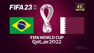 FIFA 23 | Copa do Mundo Qatar 2022 | Final | Brasil x Qatar | PC Next Gen |