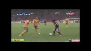 Keisuke Honda and Shinji Kagawa combi play