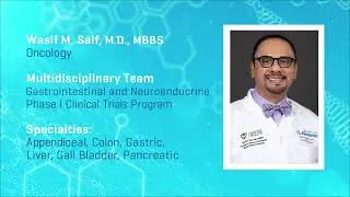 Meet Wasif Saif, M.D., MBBS - Medical Oncology | Karmanos Cancer Institute