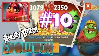 Angry Birds Evolution: Gameplay Chapter-5 Flighty Birdy Trap Level 24 Plus Final Boss Fight