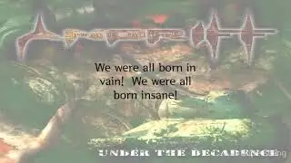 ANGRIFF | Born in Vain | Lyric video