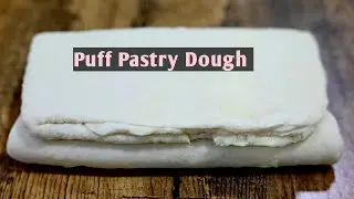 Puff Pastry Dough | પફ પેસ્ટરી ડોવ | पफ पेस्टरी डोव | @UtterasKitchen