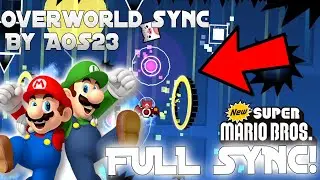 EL NIVEL MÁS SINCRONIZADO DE GD: Overworld Sync By Aos23 | Geometry Dash 2.11 | DarkingSky