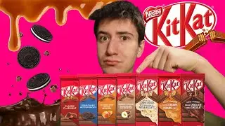 JE TESTE TOUTE LES SORTE DE KITKAT