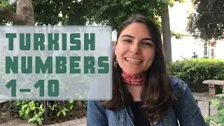 Turkish numbers 1-10