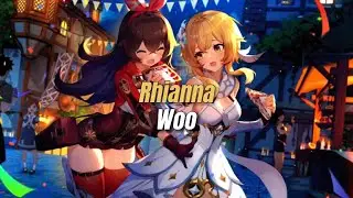 Rhianna — Woo { sped up + lyrics }