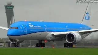 23 HEAVY TAKE OFFS | B747-8F, A380, A350 | Amsterdam Schiphol Airport Spotting