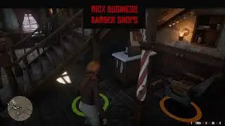 RedM Script - RicX Barber Shops - RDR2 Red Dead Redemption Script - RedEMRP Roleplay Script