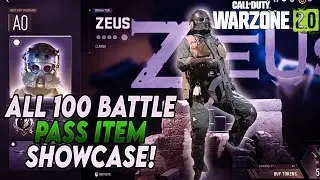 Modern Warfare 2:  All Season 1 Battle Pass Items Showcase