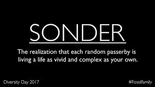 Diversity Day 2017 - Sonder