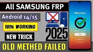 🔓 All Samsung FRP Bypass 2025 👉 100% Working Android 14/15 | New Method  | 💻 No PC 🚀