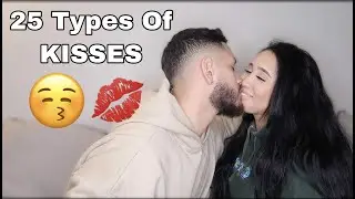 25 TYPES OF KISSES