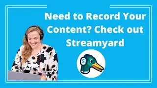 Event Producer Tips: How to Use Streamyard to Record Your Sessions for Your Next Event